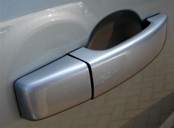 Door Handle Covers ZERMATT SILVER (2005 on) - Click Image to Close